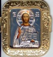 Русская икона для автомобиля Христос-Пантократор.