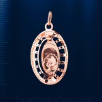 Pendant icon Russian gold