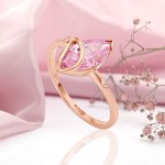 Ring roségold 585 Zirkon in Deutschland kaufen