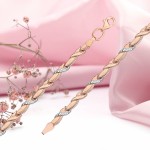 Brazalete de oro Damen Russisches Gold 585 °