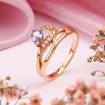 Χρυσό δαχτυλίδι SOKOLOV 585 με διαμάντια