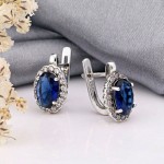 Acquista orecchini in argento con zirconi SOKOLOV