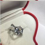 Ezüst medál cirkóniával és Swarovski®-val