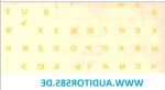 Adhesius de teclat rus per a teclat de PC