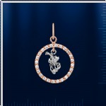Двуцветен зодиакален знак Рак