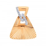 Colgante de oro 585 Zirkonia