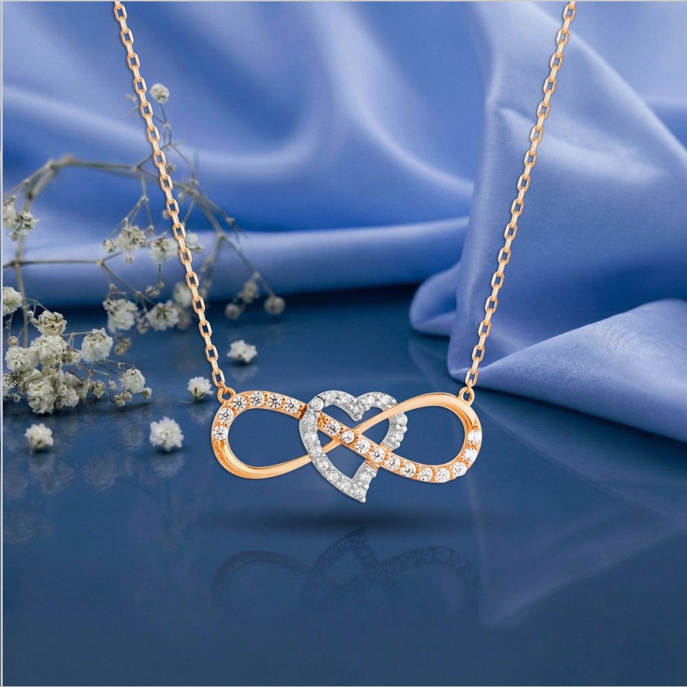 Goldcollier 585 so zirkónmi