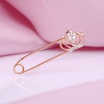 Булавка от сглаза из золота 585 пробы.