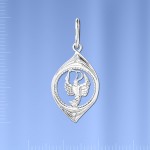 Silver zodiac sign "Cancer"