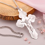 Silverhalsband med tvärhänge