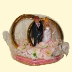 Poročni prstani za Limousin z magnetom in figuro