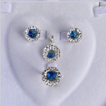 Argent serti de Swarovski®