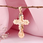 Pravoslávny kríž s krucifixom 585