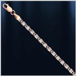 Russische roodgouden ketting