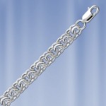 Bismark silver necklace