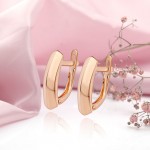 Gold earrings “Lightness”