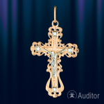 Goldenes Brustkreuz „Fürbitter“