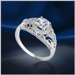 Topaz Swarovski® και διαμάντια. Golding