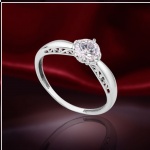 Boucles d'oreilles en or russe Swarovski®