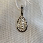 Icona pendente in argento