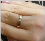 Russischer Goldring Stabil