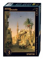 Puzzle "Calle Ezbekiah en El Cairo"