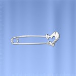 Булавка, серебро 925°