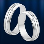 wedding ring. White gold