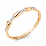 Ženski prsten Zlatni cirkonij kupen