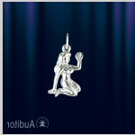 Знак Зодиака «Дева» серебро.