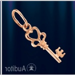Colgante de oro ruso