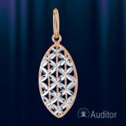 Кулон Русское золото