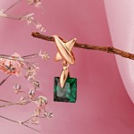 Colgante oro circonitas