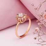 Guldring 14 K Swarovski®