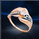 Ρωσικά χρυσά σκουλαρίκια Swarovski®