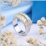 Hõbesõrmus "Star Sparkle". Tsirkooniumoksiid