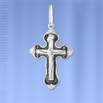 Висулка кръст от руско сребро