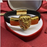 Bracciale elegante con acciaio inossidabile "Leo"