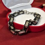 Men's steel bracelet "Koenigskette"