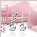 Arracades de plata "boles"