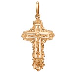 Orthodox kruis 585 goud met kruisbeeld