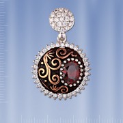 Кулон русские серебряные украшения