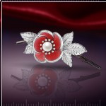 Broche argent
