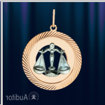Stjernetegn stjernetegn "Libra" guld