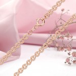 Ogrlica od ružičastog zlata "Ljubav"