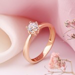 Golding Aus Russischem Gold 585 ° Mit Zirkonia