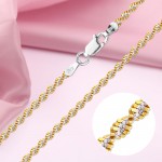Vásároljon aranyozott ezüst nyakláncot Németországban