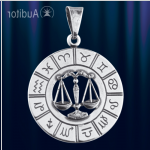 Zodijački znak "Vaga" srebrna