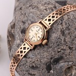 Złoty zegarek „Czajka” 17 kamieni