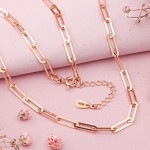 Купить колье из красного золота 585 пробы